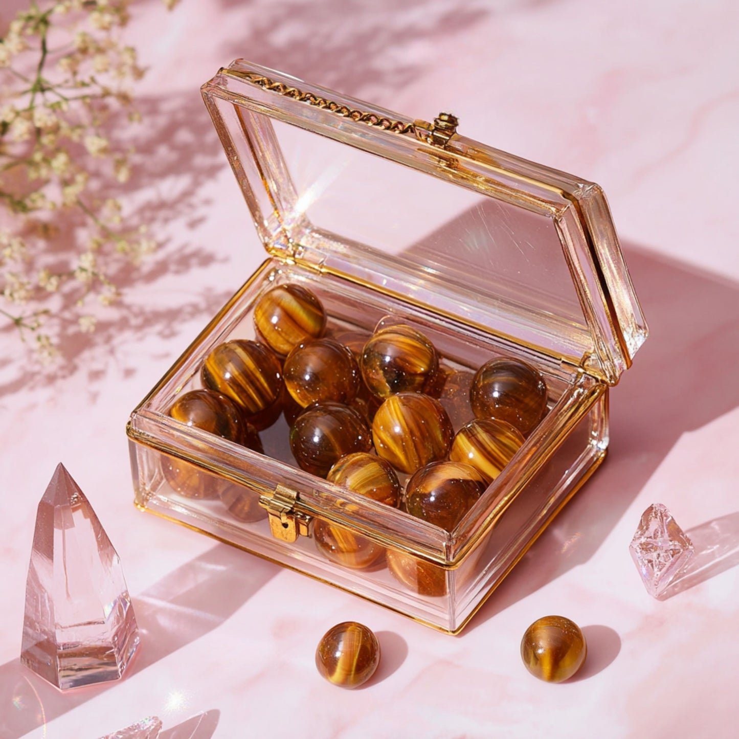 Tiger's Eye Mini Sphere - 2cm