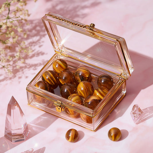 Tiger's Eye Mini Sphere - 2cm